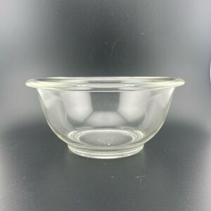 Vintage, Clear Glass, Mixing Nesting Bowl, 322 1 Qt. by Pyrex